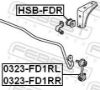 Mounting, stabiliser HONDA 52306-SNG-J01