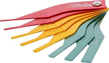 Gauge, disc brake pad Brake Lining Wear Indicator Set | Aluminium | 8 pc