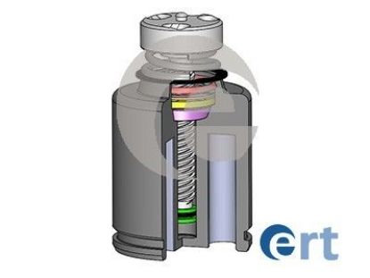 Piston, brake caliper