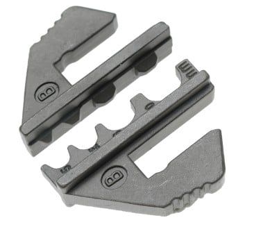 Crimping Pliers Insert Crimping Jaws for non-insulated, closed barrel ter