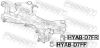 Bushing, axle beam HYUNDAI 62485-A9100, KIA 62485-A9100