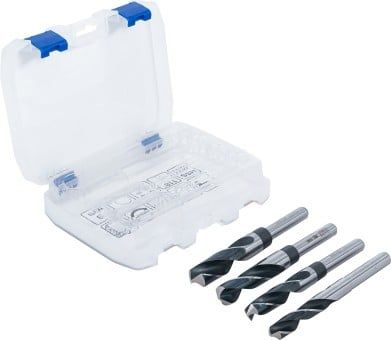 Twist Drill Bit Set 4-piece HSS Drill Set, 14-16-18-20  mm