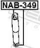 Bush, shock absorber CHRYSLER 68224744AB, NISSAN 56200-5X01A