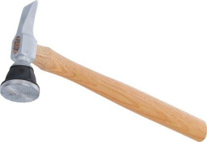 Serrated Hammer Car Body Repair Hammer, 225 g, Ø 38 mm