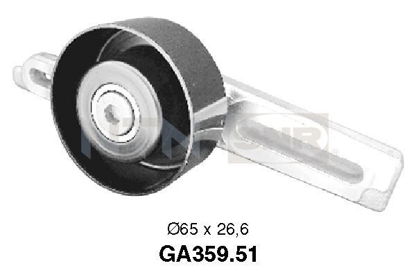 Tensioner Pulley, V-ribbed belt PEUGEOT Partner, 309 II ...