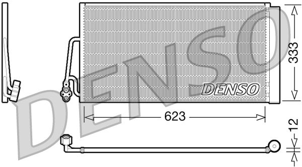 Condenser, air conditioning MINI (R56), MINI CLUBMAN (R55)