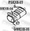 Rubber Buffer, muffler CITROEN 1755.P8, MITSUBISHI MR281817, PEUGEOT 1755