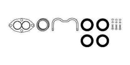 Mounting Kit, exhaust system Mercedes 200