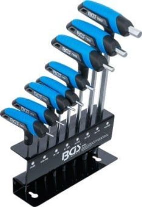 Screwdriver Set 8-piece T-Handle Wrench Set, Internal Hexagon, 2-1