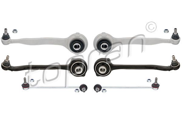 Control/Trailing Arm Kit, wheel suspension Mercedes/Smart