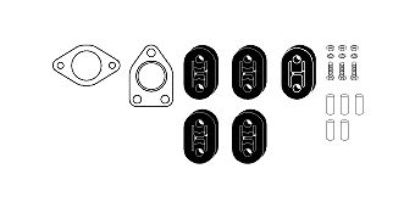 Mounting Kit, exhaust system Mitsubishi Sigma V6