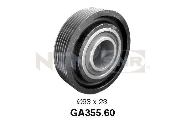 Deflection/Guide Pulley, V-ribbed belt Renault