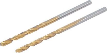 Twist Drill Bit Twist Drill, HSS-G, Titanium Coated, 2.0 mm (2 pie