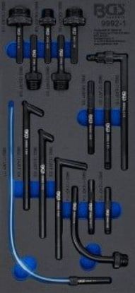 Filling Adapter Set, transmission 15-piece Transmission Filling Adapter Set