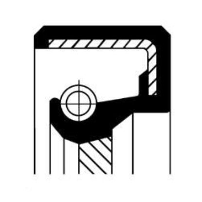 Shaft Seal, crankshaft Rover 88G621