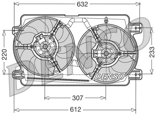 Fan, engine cooling ALFA ROMEO 166 P.