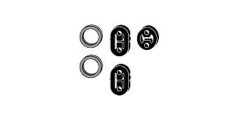 Mounting Kit, exhaust system Honda HR-V