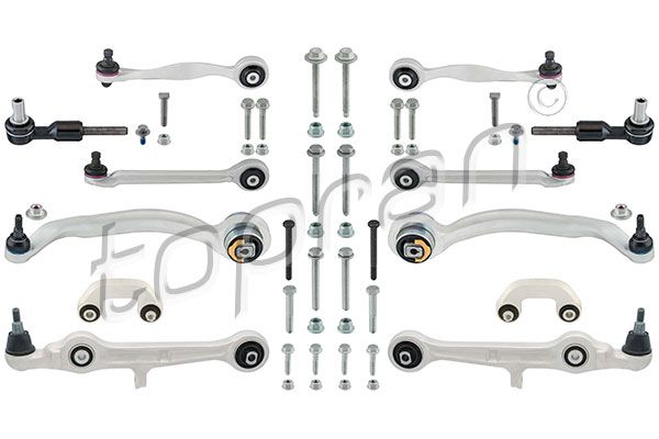 Control/Trailing Arm Kit, wheel suspension VAG