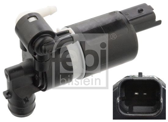 Washer Fluid Pump, window cleaning Peugeot - 16 096 882 80