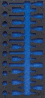 Pull-Out Compartment, drawer (tool trolley) Tool Tray 1/3 | empty | for BGS 4119