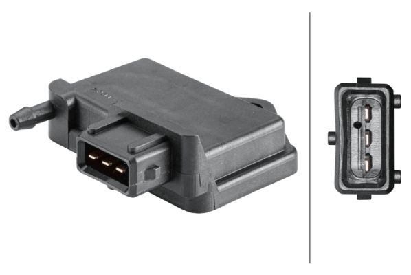 Sensor, boost pressure