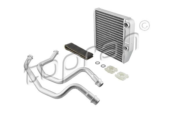 Heat Exchanger, interior heating Opel, Fiat, General Motors