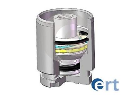 Piston, brake caliper