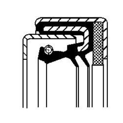 Shaft Seal, wheel hub VOLVO 1522372