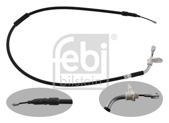 Cable Pull, parking brake Mercedes-Benz PKW 169 420 12 85