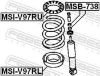 Spacer Bush, shock absorber MITSUBISHI MR418160