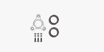 Mounting Kit, catalytic converter Nissan Micra