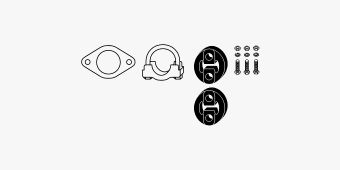 Mounting Kit, exhaust system FORD Mondeo