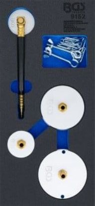 Bleeder Adaptor Set 4-piece Adapter Set for Air Brake Bleeder