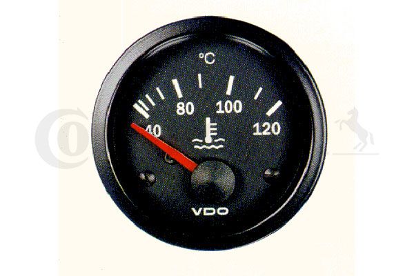 Gauge, coolant temperature 12V 52mm 40-120 kraadi