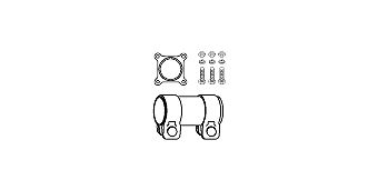 Mounting Kit, catalytic converter VW Golf IV