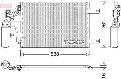 Condenser, air conditioning
