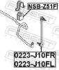 Link/CoupIing Rod, stabiliser NISSAN - 54618-1AA0A