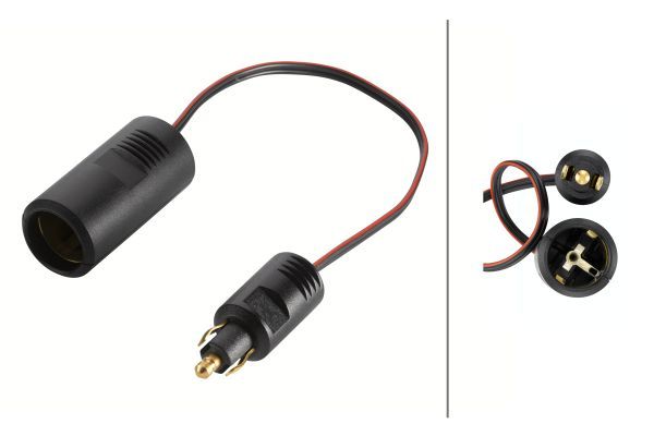 Adaptor, cigarette lighter Adapterkaabel sig.süütajale