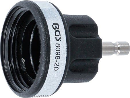 Adapter, cooling system pressure test set Adaptor 20, Saab Ecopower, for BGS 8298 / 8027