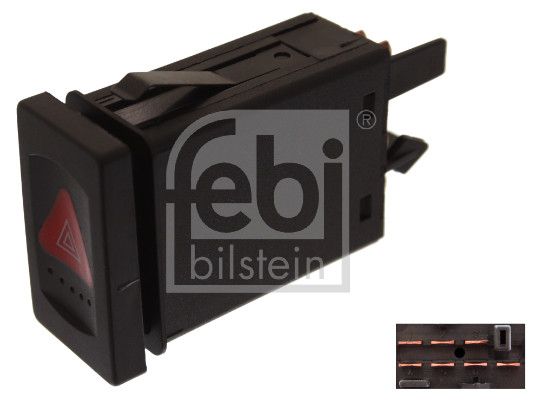Hazard Warning Light Switch VW-Audi - 3B0 953 235 E