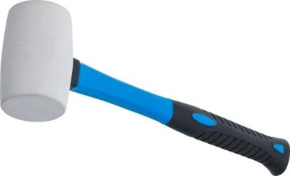 Rubber Hammer Rubber Hammer, white Head, Ø 48 mm, 250 g