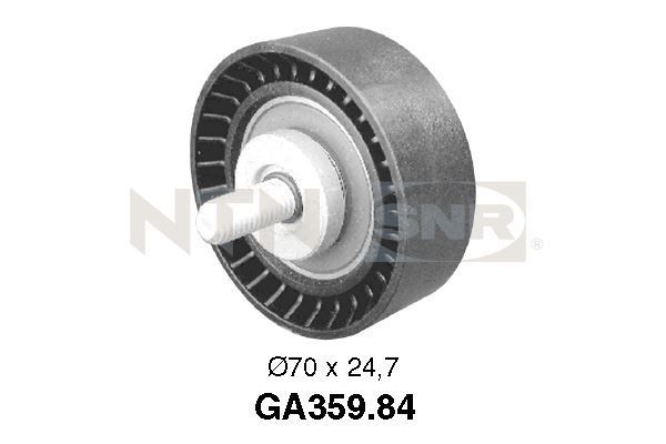 Deflection/Guide Pulley, V-ribbed belt C5 (DC_), C8 (EA_, EB_)