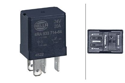 Relay, main current