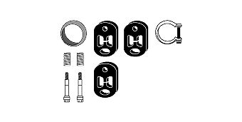 Mounting Kit, exhaust system Peugeot 306
