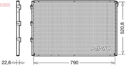 Condenser, air conditioning VDL