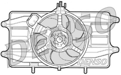 Fan, engine cooling FIAT DoblE 1.2 8v