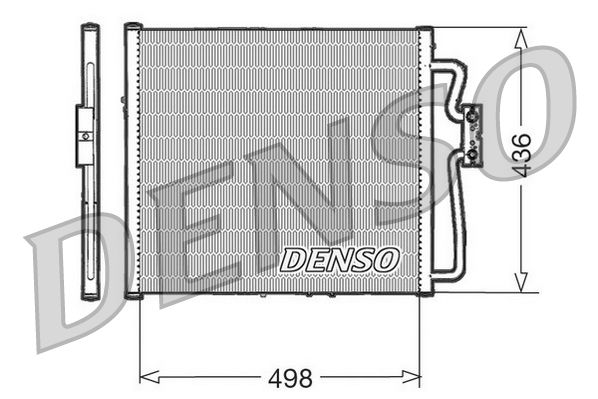 Condenser, air conditioning RENAULT Kangoo