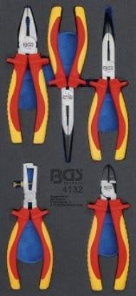 Pliers Set 1/3 Tool Tray: 5-piece VDE pliers Set
