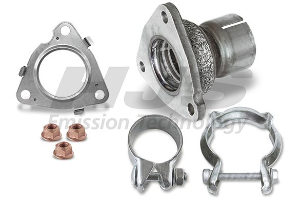 Repair Pipe, catalytic converter 49x77mm Flantsiga