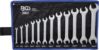 Open-end Spanner Set 12-piece Double Open End Spanner Set, 6 - 32 mm